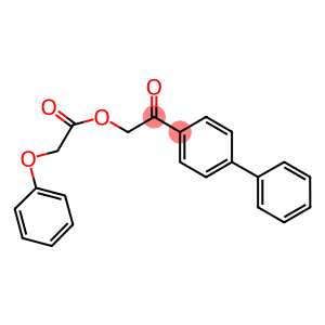 2-[1,1'-biphenyl]-4-yl-2-oxoethyl phenoxyacetate