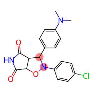 2-(4-chlorophenyl)-3-(4-(dimethylamino)phenyl)tetrahydro-4H-pyrrolo[3,4-d]isoxazole-4,6(5H)-dione