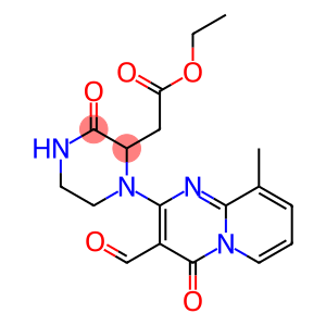 [1-(3-Formyl-9-methyl-4-oxo-4H-pyrido[1,2-a]pyrimidin-2-yl)-3-oxo-piperazin-2-yl]-acetic acid ethyl ester