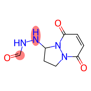 Hydrazinecarboxaldehyde, 2-(2,3,5,8-tetrahydro-5,8-dioxo-1H-pyrazolo[1,2-a]pyridazin-1-yl)- (9CI)