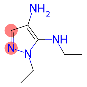 1H-Pyrazole-4,5-diamine,  N5,1-diethyl-