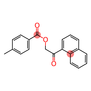 2-(1-naphthyl)-2-oxoethyl 4-methylbenzoate