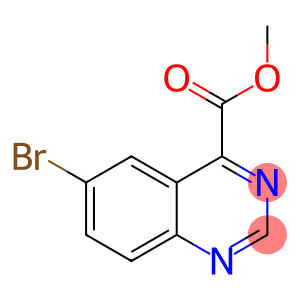 4-Quinazolinecarboxylic acid, 6-bromo-, methyl ester