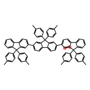 2,7-bis[9,9-di(4-Methylphenyl)-fluoren-2-yl]-9,9-di(4-Methylphenyl)fluorene
