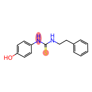 N-(4-hydroxyphenyl)-N'-(2-phenylethyl)thiourea