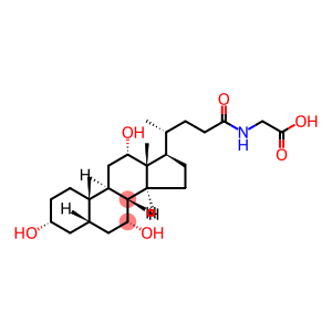 Glycine, N-[(3alpha,5beta,7alpha,12alpha)-3,7,12-trihydroxy-24-oxocholan-24-yl]-