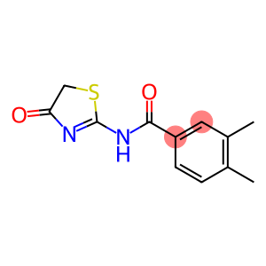 Benzamide, N-(4,5-dihydro-4-oxo-2-thiazolyl)-3,4-dimethyl-