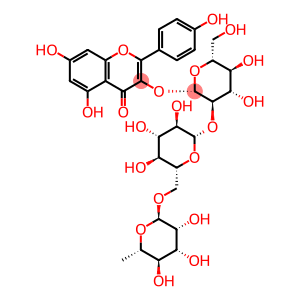 Kaempferol-3-O-α-L-rhamnopyranosyl-(1→6)-β-D-glucopyranosyl-(1→2)-β-D-glucopyranoside