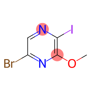 5-Bromo-2-iodo-3-methoxypyrazine