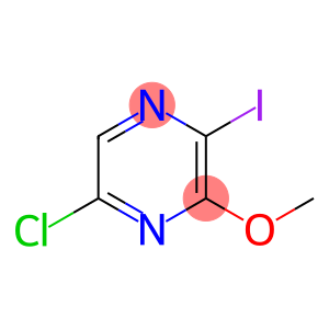 Pyrazine, 5-chloro-2-iodo-3-methoxy-