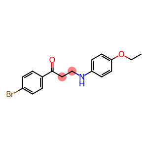 1-(4-bromophenyl)-3-(4-ethoxyanilino)propan-1-one