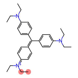 N,N-Diethyl-4-[bis[4-(diethylamino)phenyl]methylene]-2,5-cyclohexadienylideneaminium