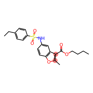 butyl 5-((4-ethylphenyl)sulfonamido)-2-methylbenzofuran-3-carboxylate