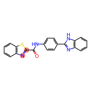 2-Benzothiazolecarboxamide, N-[4-(1H-benzimidazol-2-yl)phenyl]-