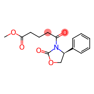 (4S)-d,2-二氧代-4-苯基-3-噁唑烷酮戊酸甲酯