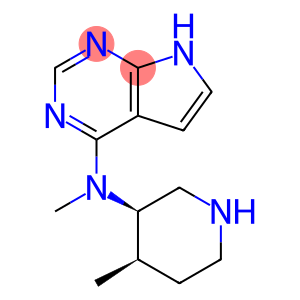 (3R,4R)-N,4-diMethyl-N-{7H-pyrrolo[2,3-d]pyriMidin-4-yl}piperidin-3-aMine