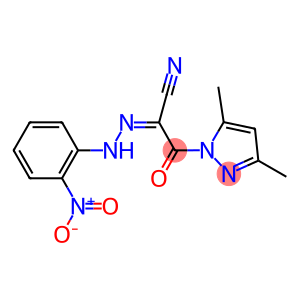 3-(3,5-DIMETHYL-1H-PYRAZOL-1-YL)-2-[(Z)-2-(2-NITROPHENYL)HYDRAZONO]-3-OXOPROPANENITRILE