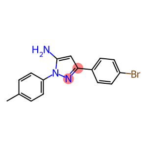 3-(4-BROMOPHENYL)-1-P-TOLYL-1H-PYRAZOL-5-AMINE