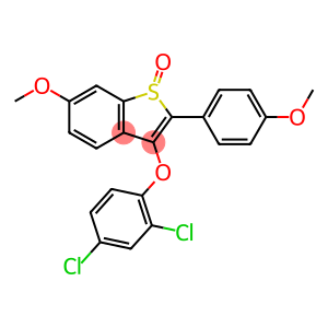 3-(2,4-DICHLOROPHENOXY)-6-METHOXY-2-(4-METHOXYPHENYL)-1H-1-BENZOTHIOPHEN-1-ONE