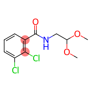 2,3-dichloro-N-(2,2-dimethoxyethyl)benzamide