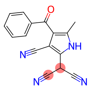 2-(4-BENZOYL-3-CYANO-5-METHYL-1H-PYRROL-2-YL)MALONONITRILE