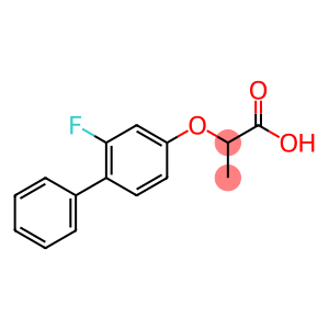 2-[(2-FLUORO[1,1'-BIPHENYL]-4-YL)OXY]PROPANOIC ACID