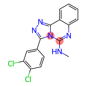 3-(3,4-DICHLOROPHENYL)-N-METHYL[1,2,4]TRIAZOLO[4,3-C]QUINAZOLIN-5-AMINE