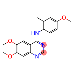 N-(6,7-DIMETHOXY-4-QUINAZOLINYL)-N-(4-METHOXY-2-METHYLPHENYL)AMINE