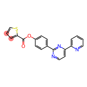 4-[4-(2-PYRIDINYL)-2-PYRIMIDINYL]PHENYL 2-THIOPHENECARBOXYLATE