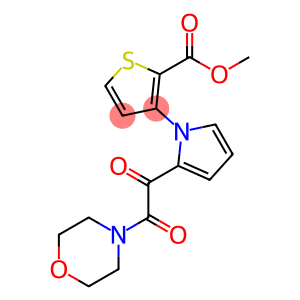 METHYL 3-[2-(2-MORPHOLINO-2-OXOACETYL)-1H-PYRROL-1-YL]-2-THIOPHENECARBOXYLATE