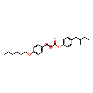 4-(2-METHYLBUTYL)PHENYL (E)-3-[4-(HEXYLOXY)PHENYL]-2-PROPENOATE