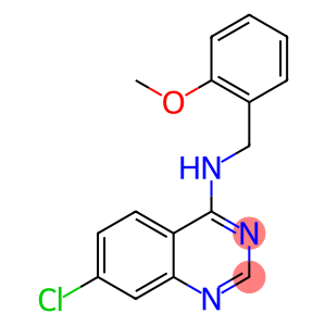 N-(7-CHLORO-4-QUINAZOLINYL)-N-(2-METHOXYBENZYL)AMINE