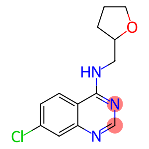 7-CHLORO-N-(TETRAHYDRO-2-FURANYLMETHYL)-4-QUINAZOLINAMINE