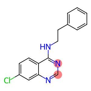 N-(7-CHLORO-4-QUINAZOLINYL)-N-PHENETHYLAMINE