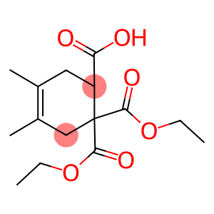 6,6-BIS(ETHOXYCARBONYL)-3,4-DIMETHYL-3-CYCLOHEXENE-1-CARBOXYLIC ACID