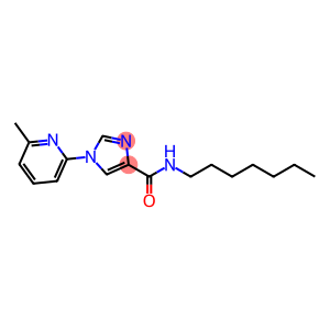 N-HEPTYL-1-(6-METHYL-2-PYRIDINYL)-1H-IMIDAZOLE-4-CARBOXAMIDE