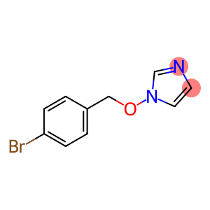 1-[(4-BROMOBENZYL)OXY]-1H-IMIDAZOLE