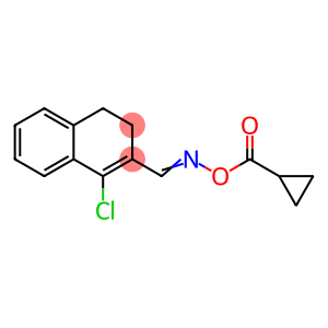 (E)-[(1-chloro-3,4-dihydronaphthalen-2-yl)methylidene]amino cyclopropanecarboxylate