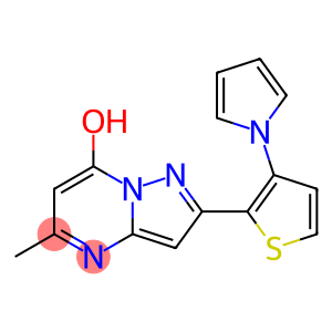 5-methyl-2-[3-(1H-pyrrol-1-yl)thiophen-2-yl]pyrazolo[1,5-a]pyrimidin-7-ol