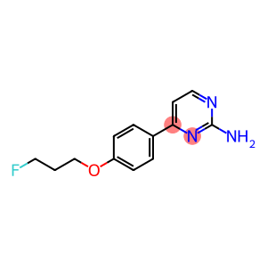 4-[4-(3-FLUOROPROPOXY)PHENYL]-2-PYRIMIDINAMINE