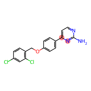 4-(4-[(2,4-DICHLOROBENZYL)OXY]PHENYL)-2-PYRIMIDINYLAMINE