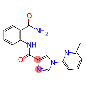 N-[2-(AMINOCARBONYL)PHENYL]-1-(6-METHYL-2-PYRIDINYL)-1H-IMIDAZOLE-4-CARBOXAMIDE