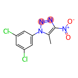 1H-1,2,3-Triazole, 1-(3,5-dichlorophenyl)-5-methyl-4-nitro-