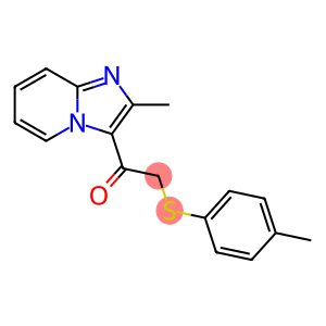 1-(2-METHYLIMIDAZO[1,2-A]PYRIDIN-3-YL)-2-[(4-METHYLPHENYL)SULFANYL]-1-ETHANONE