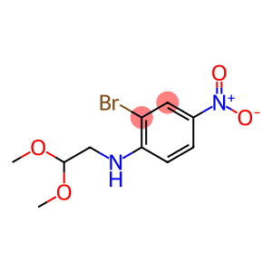 N-(2-BROMO-4-NITROPHENYL)-N-(2,2-DIMETHOXYETHYL)AMINE