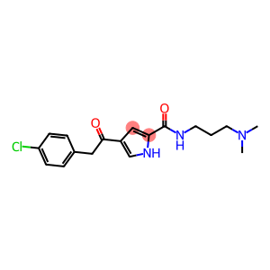 4-[2-(4-CHLOROPHENYL)ACETYL]-N-[3-(DIMETHYLAMINO)PROPYL]-1H-PYRROLE-2-CARBOXAMIDE