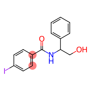 N-(2-HYDROXY-1-PHENYLETHYL)-4-IODOBENZENECARBOXAMIDE