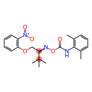 N-{[(2,6-Dimethylanilino)carbonyl]oxy}-N-{(E)-2,2-dimethyl-1-[(2-nitrophenoxy)methyl]propylide
