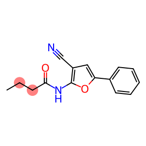 N-(3-CYANO-5-PHENYL-2-FURYL)BUTANAMIDE