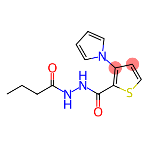 N'-BUTYRYL-3-(1H-PYRROL-1-YL)-2-THIOPHENECARBOHYDRAZIDE